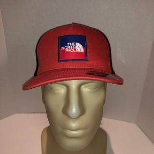 NWT The North Face Trucker Hat Red Cap